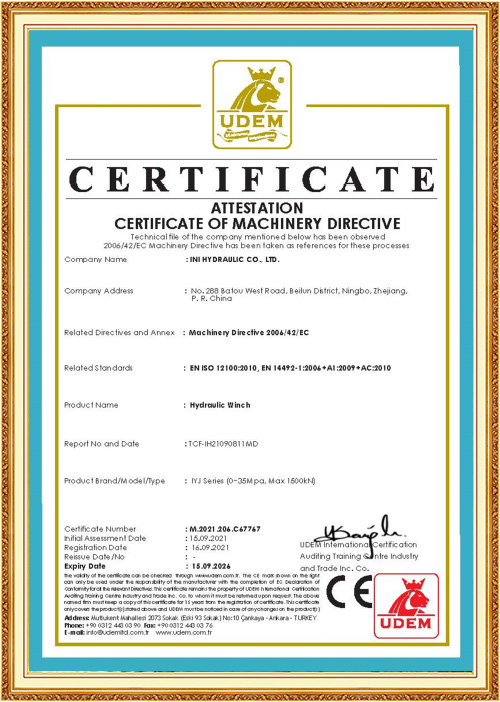 CE Certificate