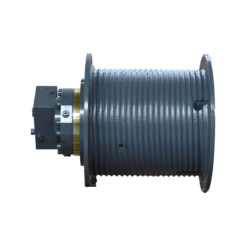 High Speed Integrated Hydraulic Winch