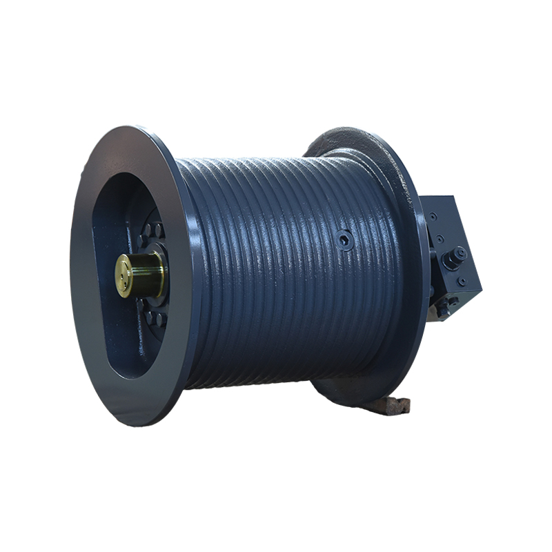 High Speed Integrated Hydraulic Winch