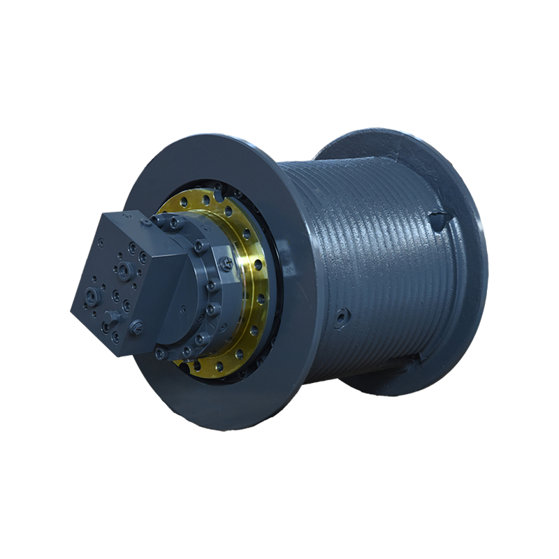 High Speed Integrated Hydraulic Winch