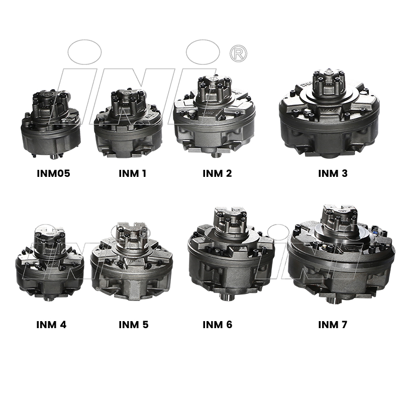 INM Series Radial Piston Hydraulic Motor (Replaceable Italy GM series motor)