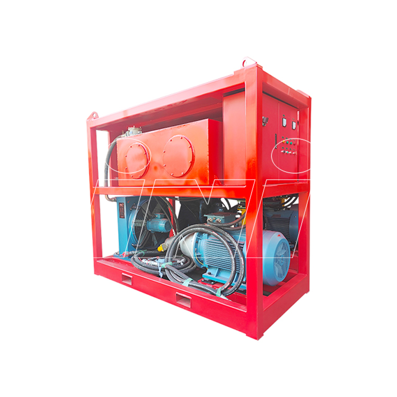 Steel Wire Hydraulic Winch and Control